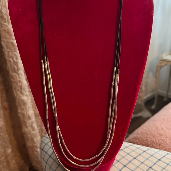 Silpada SS & Leather Necklace ,Bracelet, earrings set - Picture 6 of 8